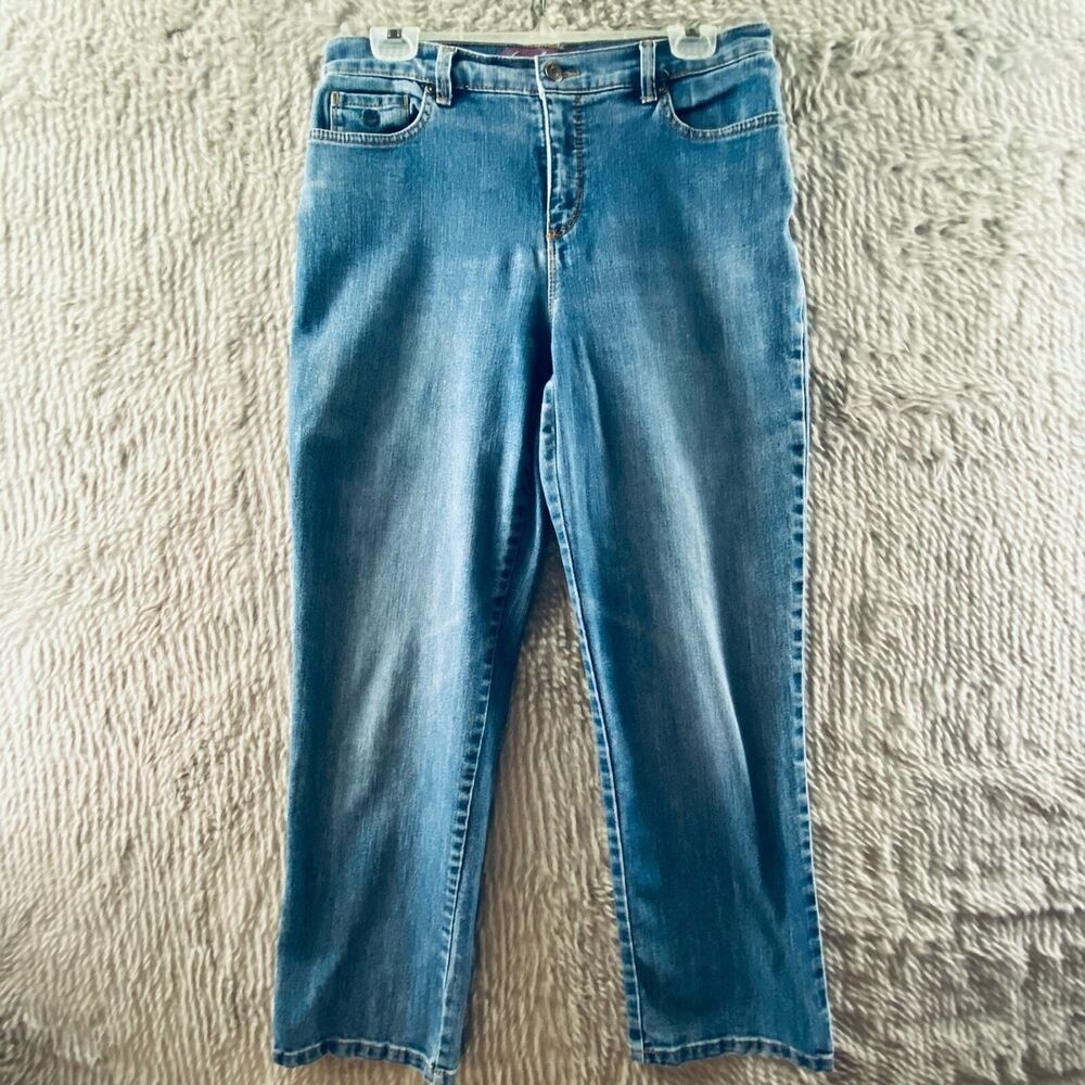 Gloria Vanderbilt Women's Jeans Amanda High Rise Classic Tapered 30x28 Med Wash